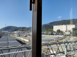 JR島本駅からの眺望