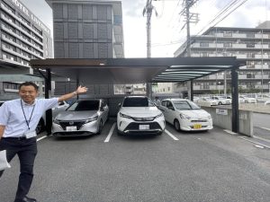 大阪府箕面市にある外構業者「リーフ」のスタッフブログです。リーフでは、北摂地域（箕面市・豊中市・吹田市・茨木市・池田市）を中心に外構・エクステリア・お庭の設計～管理～施工を行っています。今回は大阪府門真市にあるエクステリアメーカー「三協アルミ様」へ勉強会に行きました。ショールームではカーポートも展示されています。